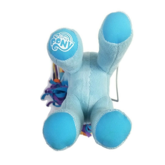 Hasbro 2012 My Little Pony Rainbow Dash Blue Multicolor Stuffed Plush Toy 11" - Picture 10 of 14